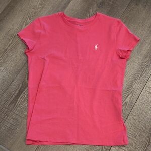 Polo Ralph Lauren Pink T-Shirt girls size 12-14